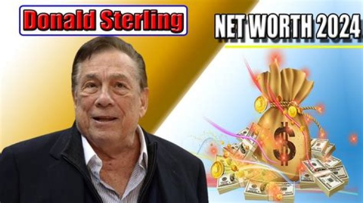 Donald Sterling Net Worth - ZingB